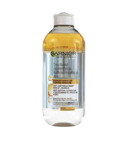 Garnier Skin Naturals dvojfázová micelárna voda 3v1 400 ml