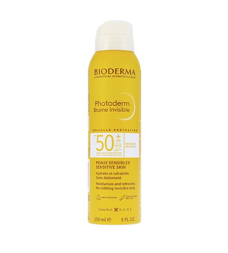 Bioderma Photoderm hydratačná a osviežujúca neviditeľná hmla na opaľovanie SPF 50+ 150 ml