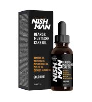 NISHMAN Beard and Mustache Care Oil olej na fúzy 30 ml