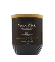 WoodWick ReNew Tomato Leaf &amp; Basil sviečka stredná 184 g