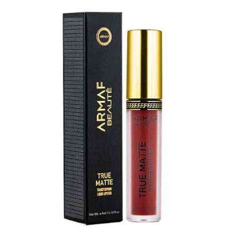 Armaf Beaute True Matte Transferproof Liq Lipstick matný tekutý rúž 4 ml