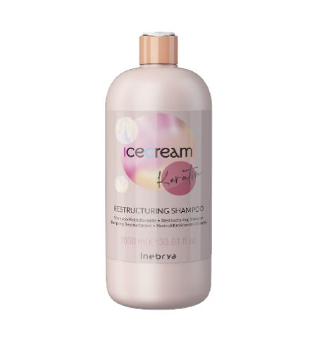 Inebrya Ice Cream Keratín Restructuring Shampoo