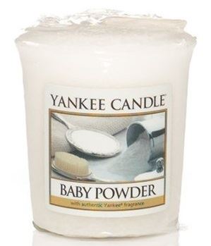 Yankee Candle Baby Powder votívna sviečka 49 g