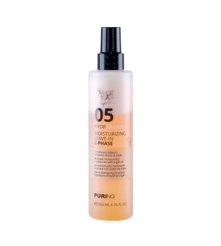 PURING 05 Hydrargan Moisturizing Leave-In 2-Phase Bezoplachový kondicionér 200 ml