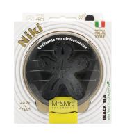 Mr&amp;Mrs Fragrance Niki BIG Black Leather Black Tea Vône do auta