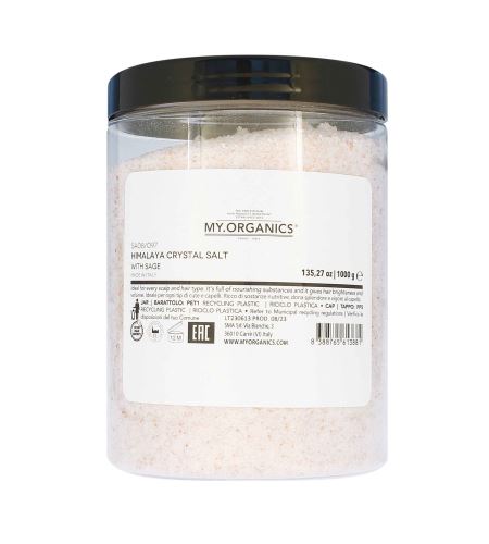 MY.ORGANICS The Organic Himalaya Crystal Salt With Sage himalájska kryštalická soľ so šalviou 1000 g