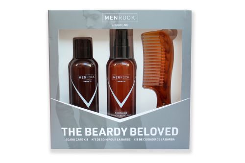 MENROCK The Beard Beloved Starter Oak Moss SET