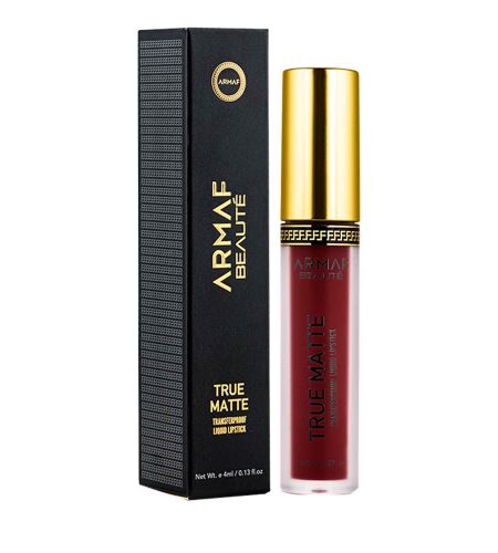 Armaf Beaute True Matte Transferproof Liq Lipstick matný tekutý rúž 4 ml