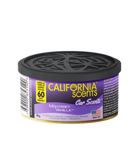 California Scents Car Scents Monterey Vanilla vôňa do auta 42 g