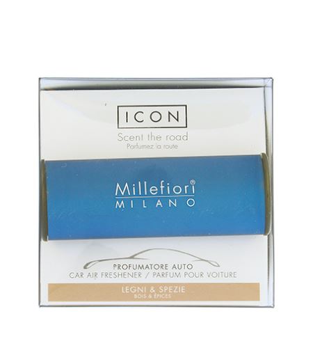 Millefiori Icon Classic Legni & Spezie vôna do auta     modrá
