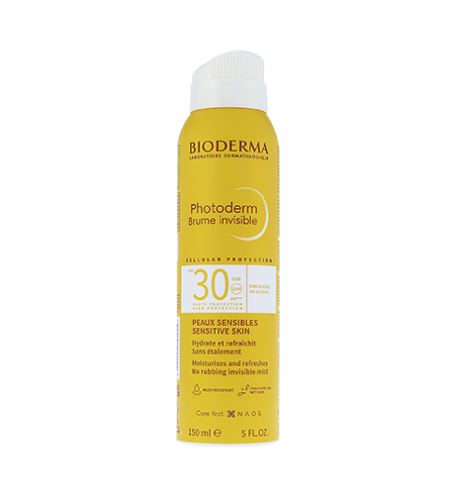 Bioderma Photoderm hydratačná a osviežujúca neviditeľná hmla na opaľovanie SPF 30 150 ml