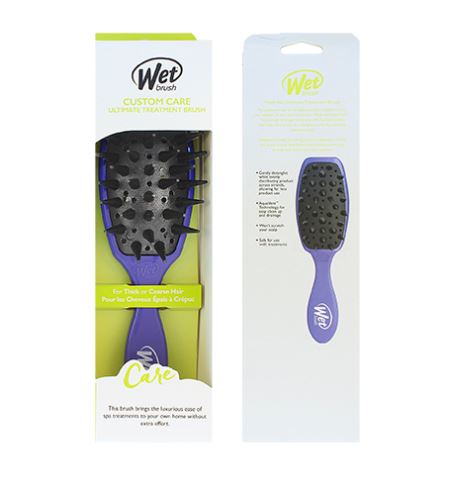 Wet Brush Custom Care Ultimate Treatment Brush kefa na vlasy Pure Purple