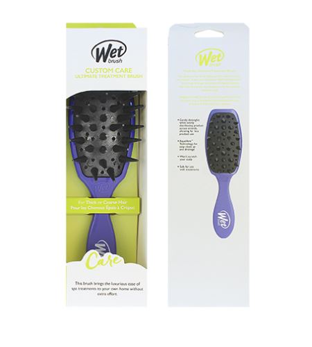 Wet Brush Custom Care Ultimate Treatment Brush kefa na vlasy Pure Purple