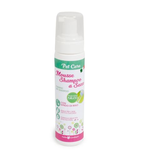 Farm Company Pet Care Foaming Dry Shampoo suchý šampón pre mačky a psy 200 ml