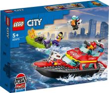 LEGO® City 60373 Hasičskázáchranná loď ačln (2)