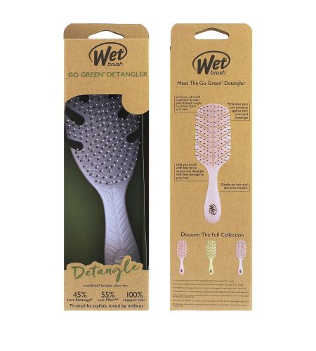 Wet Brush Go Green Detangler kefa na vlasy Lavender