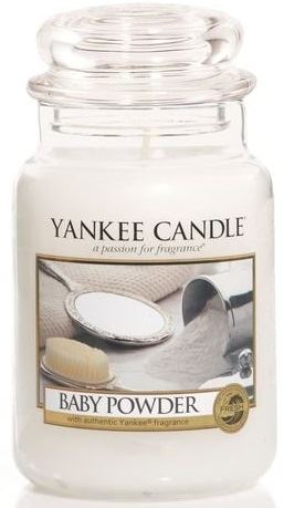 Yankee Candle Baby Powder vonná sviečka 623 g