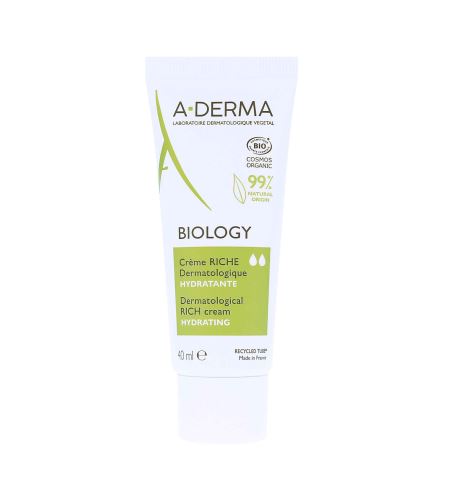 A-Derma Biology dermatologický výživný hydratačný krém 40 ml