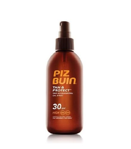 Piz Buin Tan & Protect ochranný olej urýchľujúci opaľovanie SPF 30 150 ml