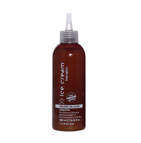 INEBRYA KERATIN Oil Elixir olej na vlasy s keratinem 200 ml Pre ženy