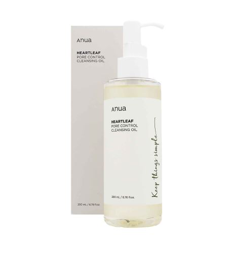 Anua Hearleaf Pore Control Cleansing Oil Hydrofilný nekomedogénny čistiaci olej 200 ml