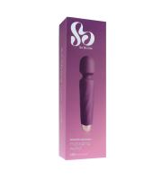 So Divine Smooth Operator Massaging Wand Masážna hlavica Purple (1)