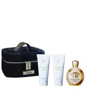 Versace Eros Pour Femme Darčeková sada pre ženy parfémovaná voda 100 ml + tělové mléko 100 ml + sprchový gel 100 ml + kosmetická taštička