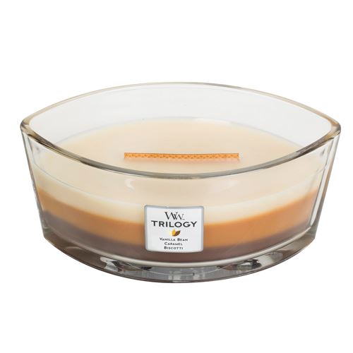 WoodWick Café Sweets vonná sviečka s dreveným knôtom 453,6 g